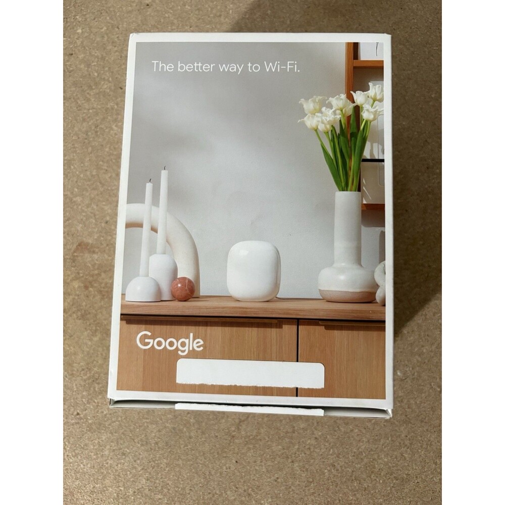 Google Nest Wifi Pro Wi-Fi 6E Router -Open Box - Picture 2 of 5